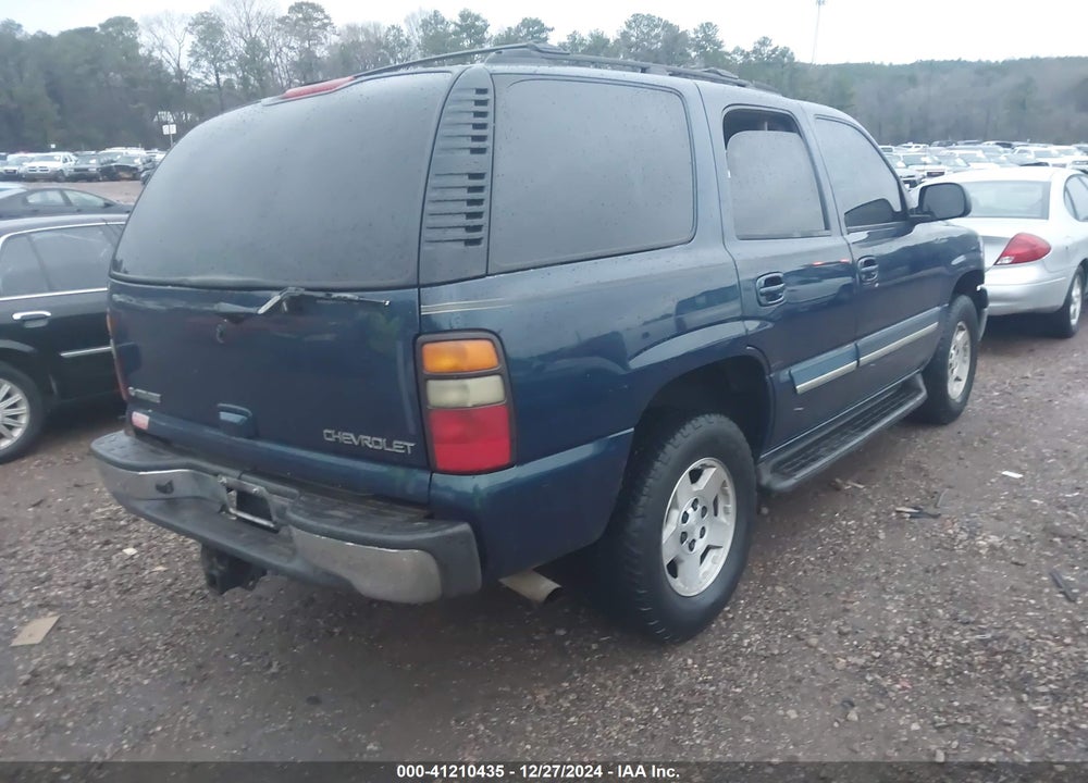 2005 CHEVROLET TAHOE LT VIN: 1GNEK13T55J112233