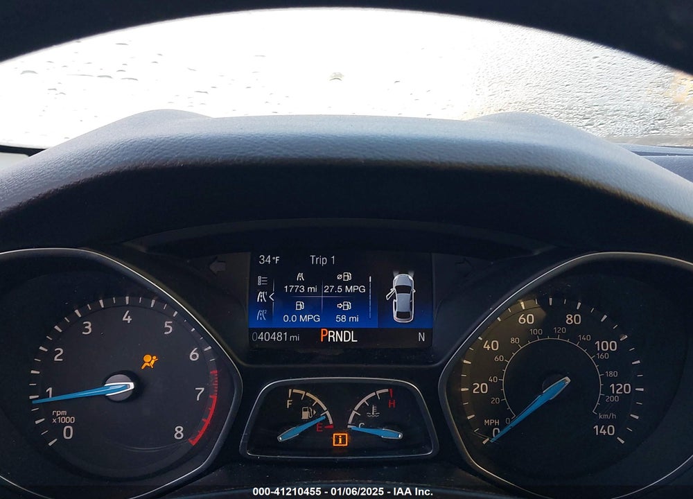2016 FORD FOCUS VIN: 1FADP3F27GL365989