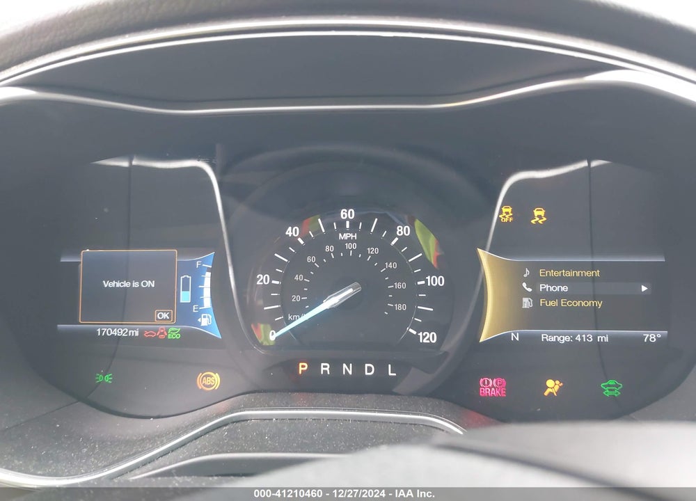 2017 FORD FUSION HYBRID SE VIN: 3FA6P0LU7HR118794