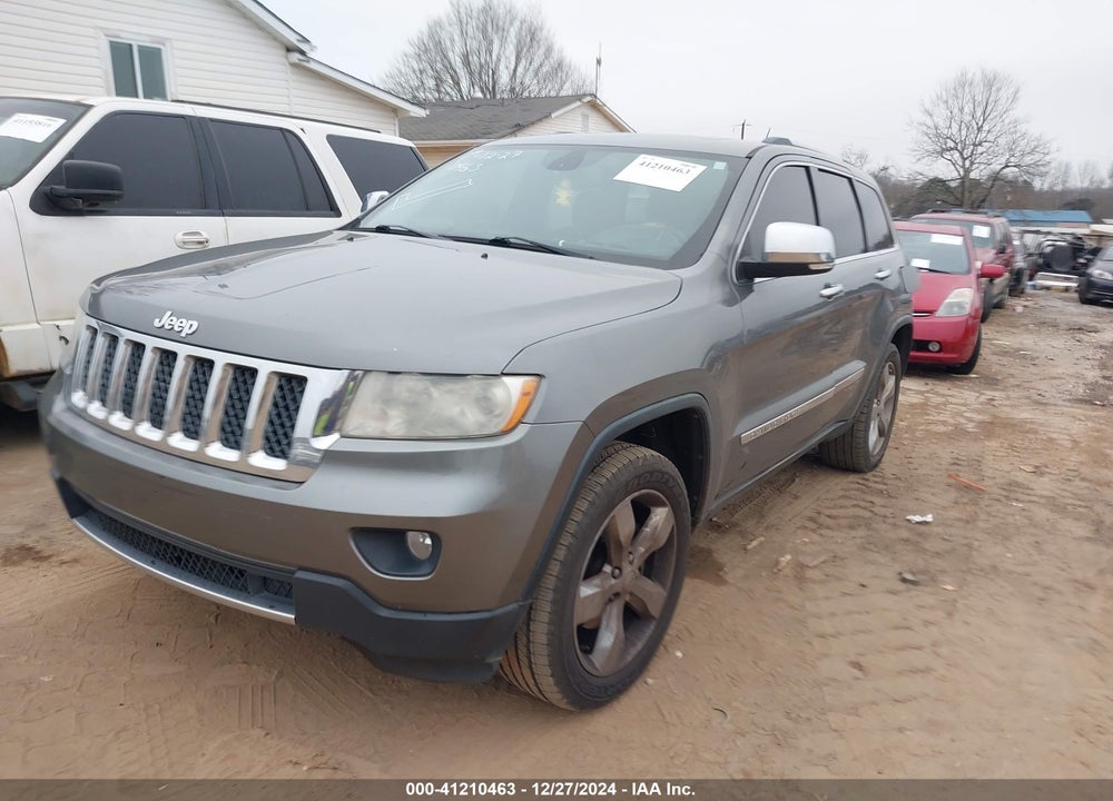 2012 JEEP GRAND CHEROKEE OVERLAND VIN: 1C4RJFCG2CC263013