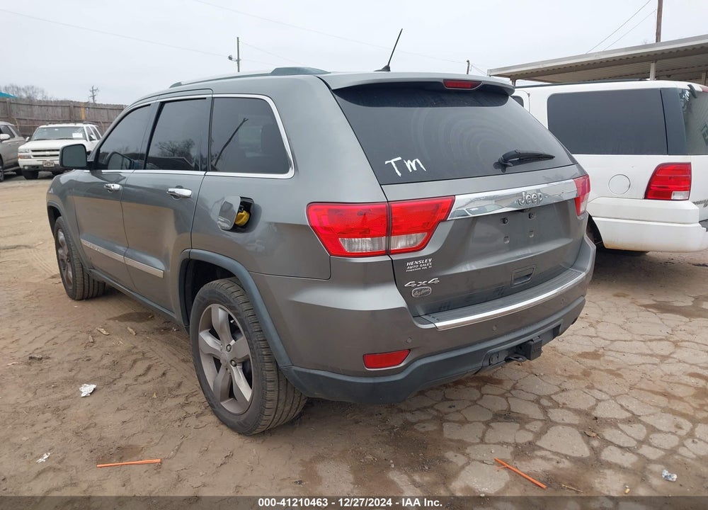 2012 JEEP GRAND CHEROKEE OVERLAND VIN: 1C4RJFCG2CC263013