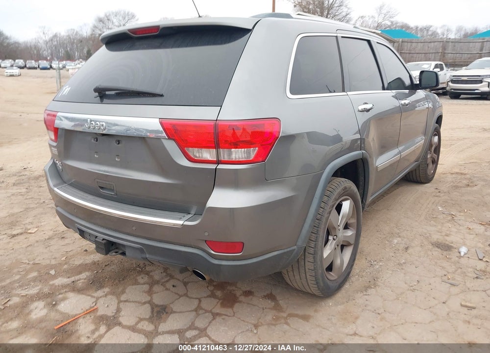 2012 JEEP GRAND CHEROKEE OVERLAND VIN: 1C4RJFCG2CC263013