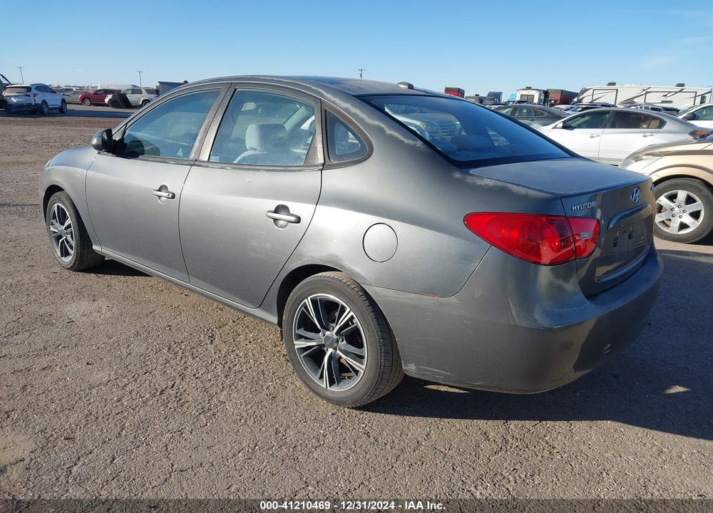 2009 HYUNDAI ELANTRA VIN: KMHDU46D59U642688