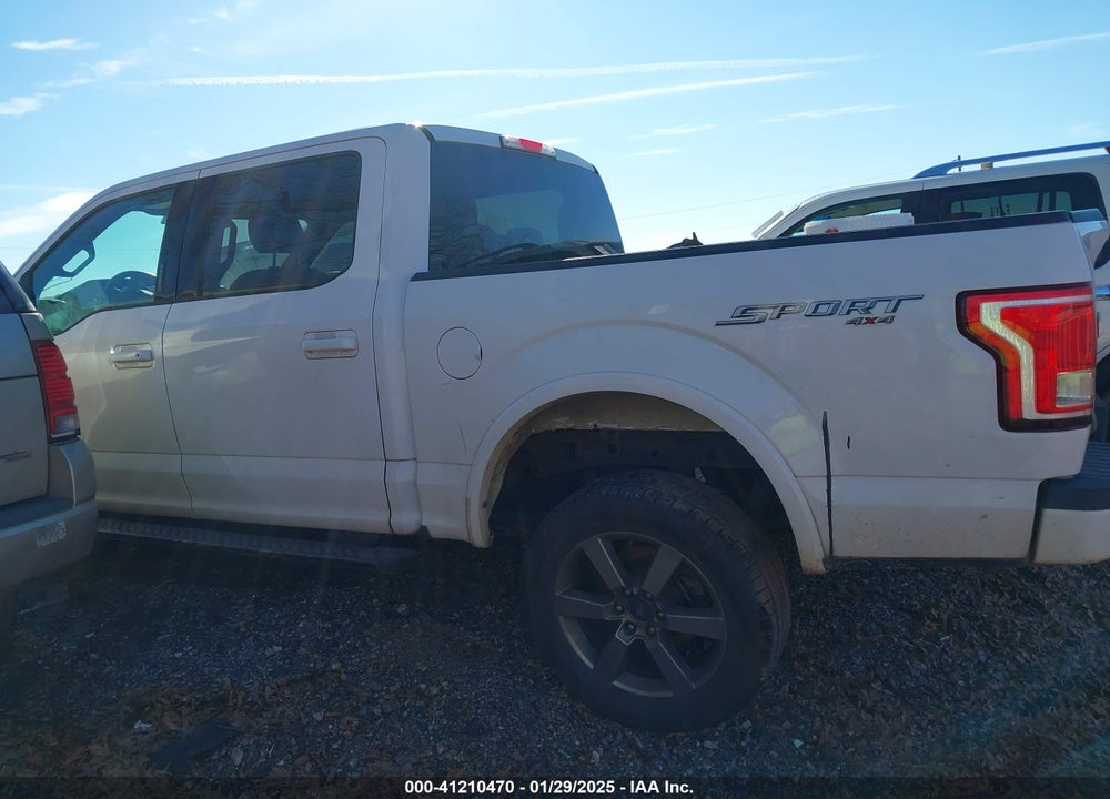 2015 FORD F-150 VIN: 1FTEW1EF6FFB59960