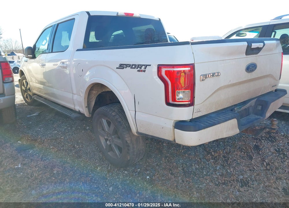 2015 FORD F-150 VIN: 1FTEW1EF6FFB59960