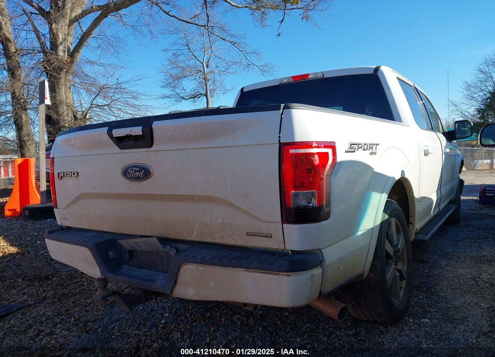 2015 FORD F-150 VIN: 1FTEW1EF6FFB59960