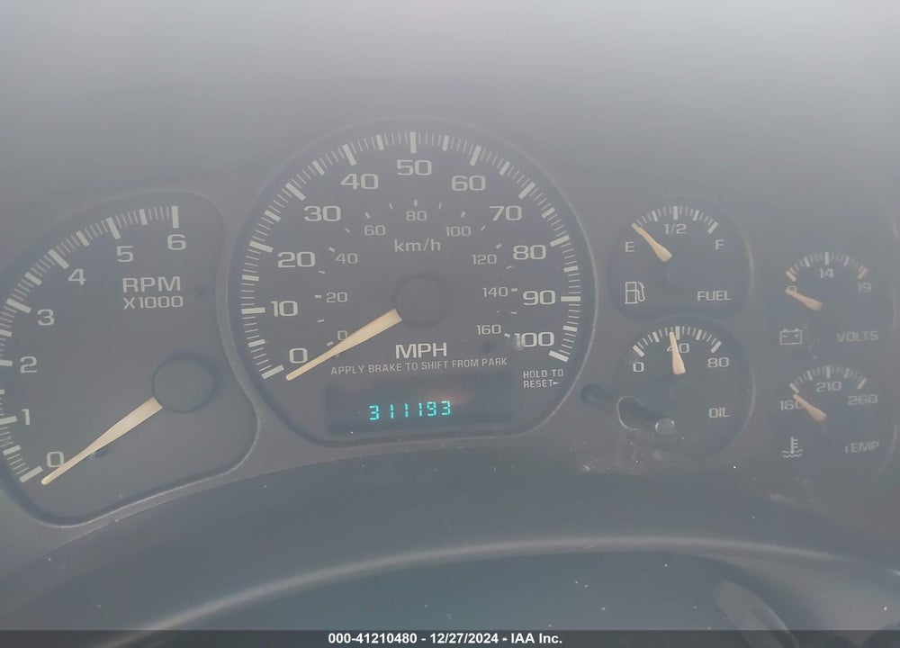 2002 CHEVROLET SUBURBAN 1500 Z71 VIN: 3GNFK16Z72G334323