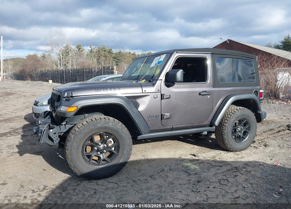 2024 JEEP WRANGLER 2-DOOR WILLYS 4X4 VIN: 1C4PJXAN7RW123996