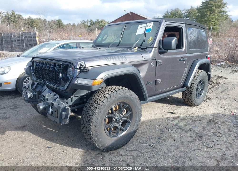 2024 JEEP WRANGLER 2-DOOR WILLYS 4X4 VIN: 1C4PJXAN7RW123996