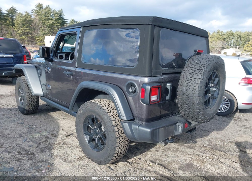 2024 JEEP WRANGLER 2-DOOR WILLYS 4X4 VIN: 1C4PJXAN7RW123996