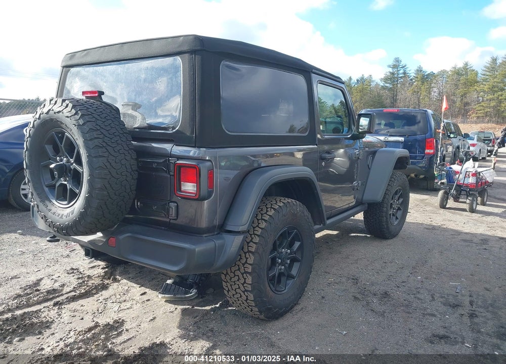 2024 JEEP WRANGLER 2-DOOR WILLYS 4X4 VIN: 1C4PJXAN7RW123996