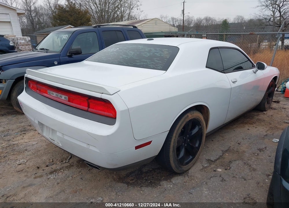 2013 DODGE CHALLENGER VIN: 2C3CDYAG1DH500864