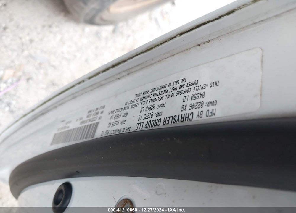 2013 DODGE CHALLENGER VIN: 2C3CDYAG1DH500864