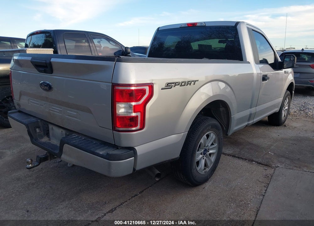 2018 FORD F-150 XL VIN: 1FTMF1CB1JKE13683