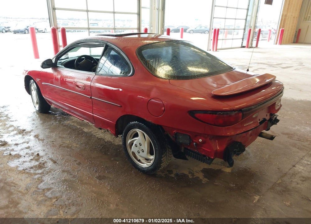 2000 FORD ESCORT ZX2 VIN: 3FAKP1133YR124283