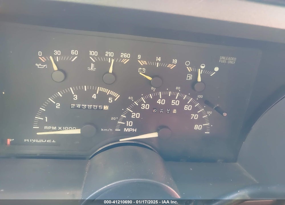 1992 CHEVROLET GMT-400 C1500 VIN: 2GCEC19K3N1193327