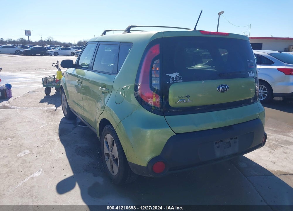 2015 KIA SOUL VIN: KNDJN2A26F7791233
