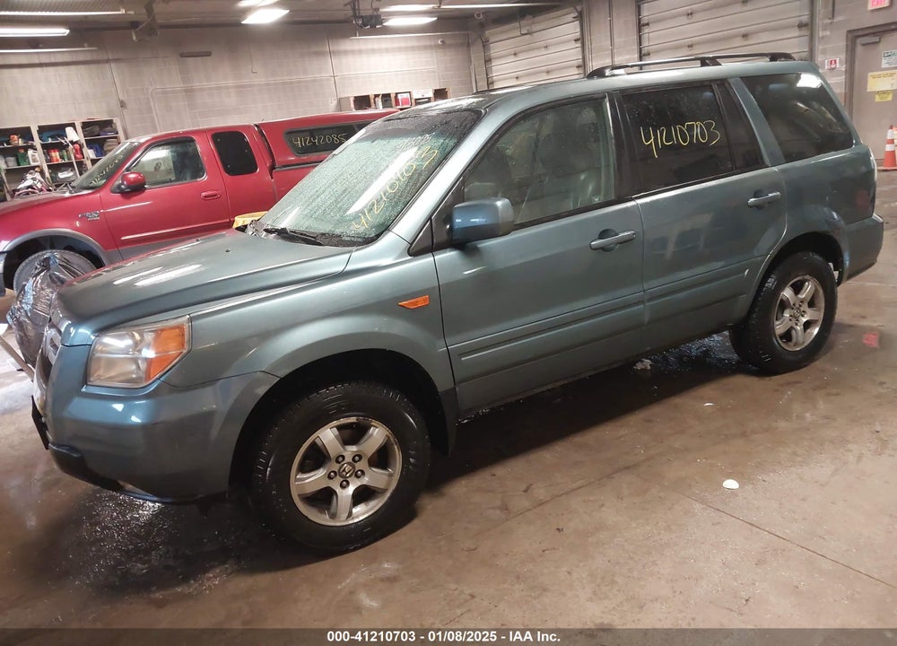 2006 HONDA PILOT EX-L VIN: 2HKYF18516H543098