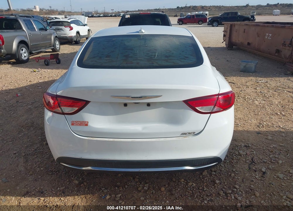 2016 CHRYSLER 200 VIN: 1C3CCCAB6GN103687