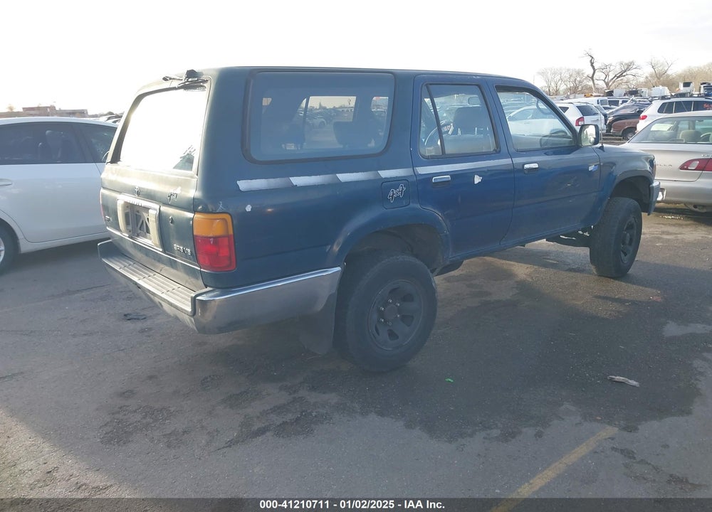 1992 TOYOTA 4RUNNER VN29 SR5 VIN: JT3VN29V4N0013315