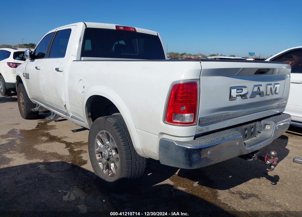 2016 RAM 2500 LONGHORN LIMITED VIN: 3C6UR5GL7GG129631