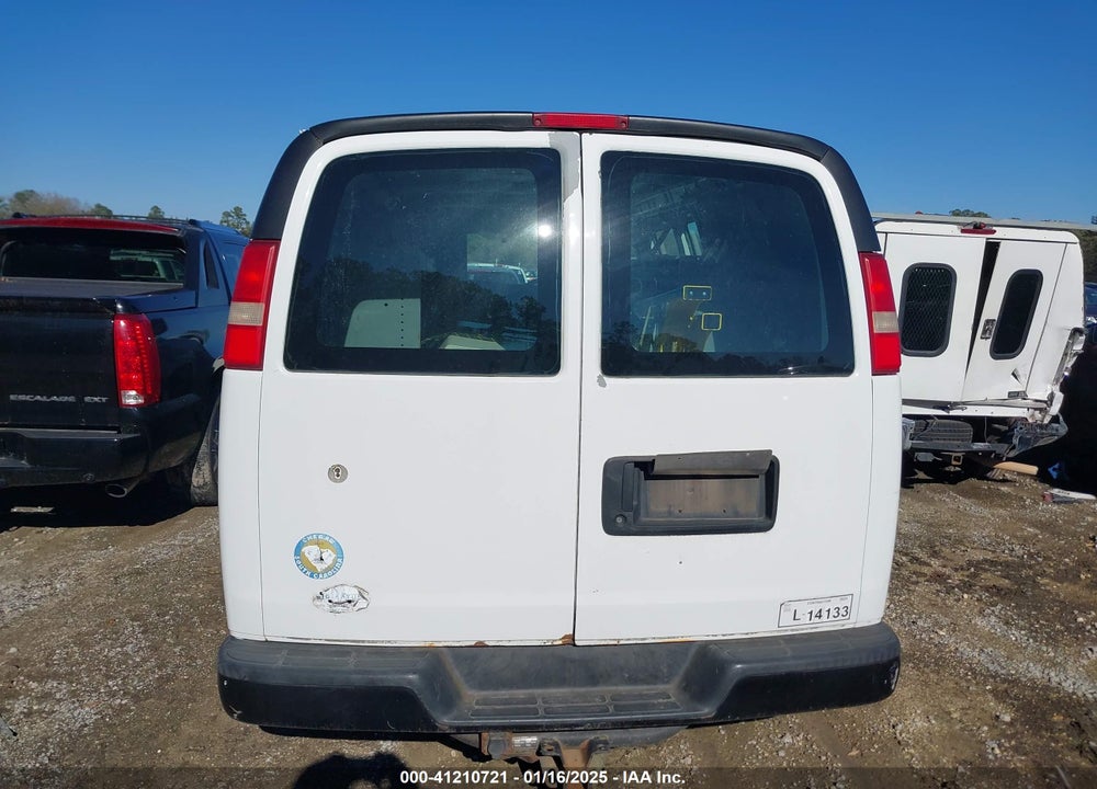 2009 GMC SAVANA 3500 WORK VAN VIN: 1GTHG35K291148538