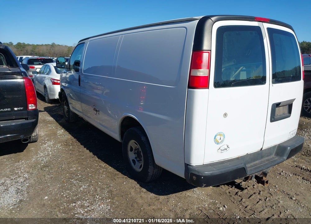 2009 GMC SAVANA 3500 WORK VAN VIN: 1GTHG35K291148538