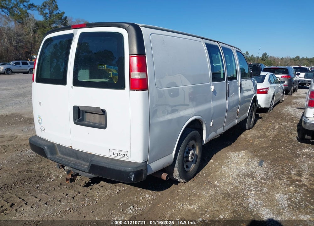 2009 GMC SAVANA 3500 WORK VAN VIN: 1GTHG35K291148538