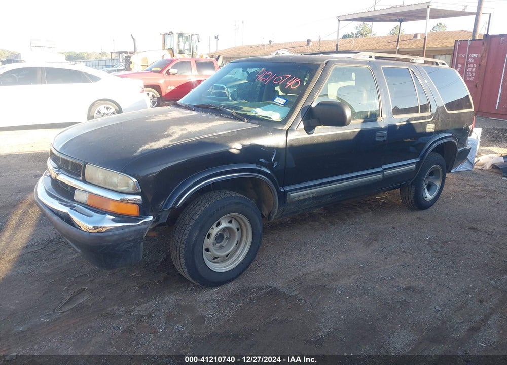 2001 CHEVROLET BLAZER LT VIN: 1GNCS13W51K254619