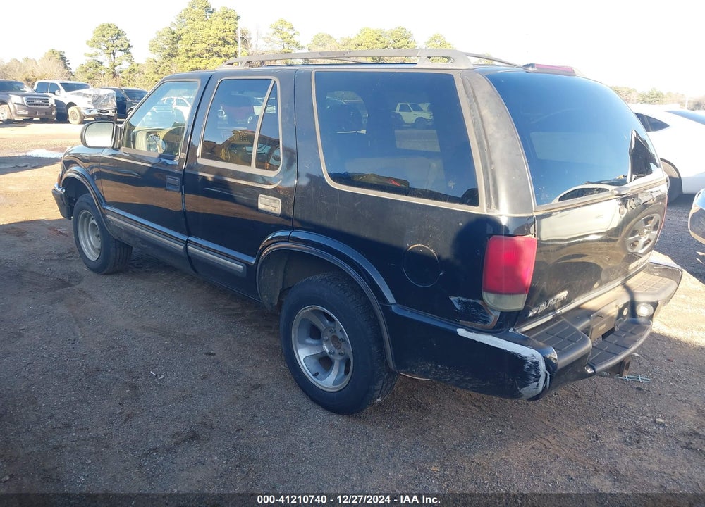 2001 CHEVROLET BLAZER LT VIN: 1GNCS13W51K254619