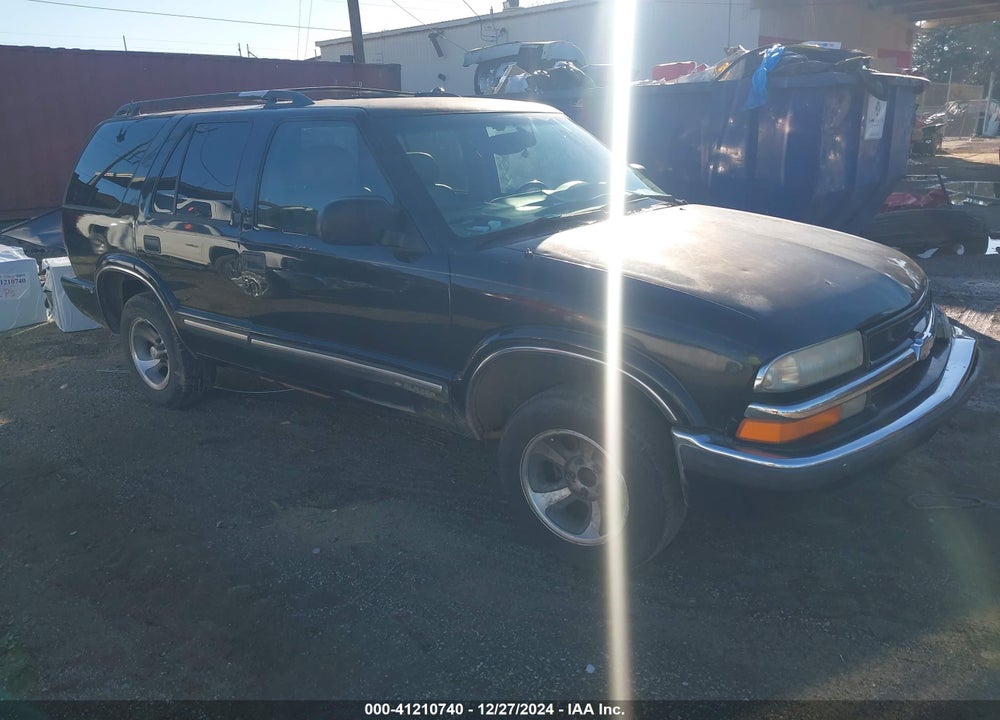 2001 CHEVROLET BLAZER LT VIN: 1GNCS13W51K254619