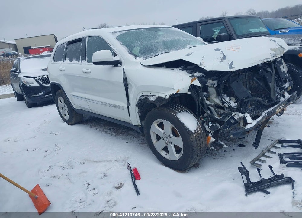 2013 JEEP GRAND CHEROKEE LAREDO VIN: 1C4RJFAG8DC560114
