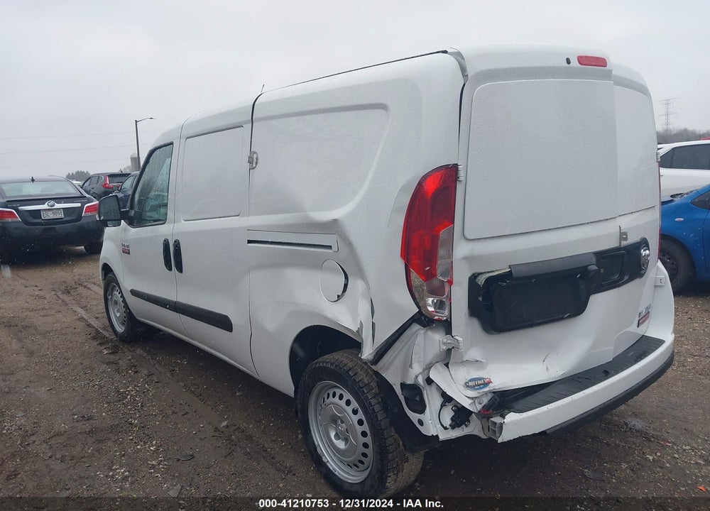 2022 RAM PROMASTER CITY CARGO VAN VIN: ZFBHRFAB3N6W55403