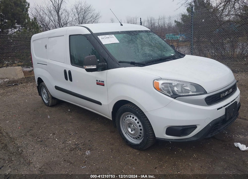 2022 RAM PROMASTER CITY CARGO VAN VIN: ZFBHRFAB3N6W55403