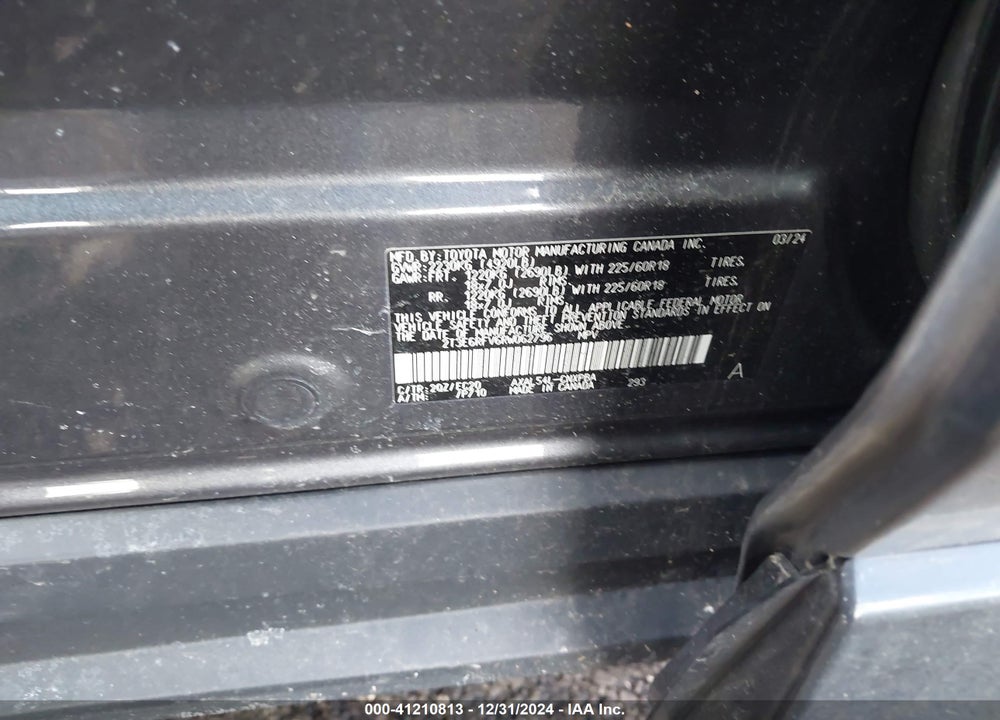 2024 TOYOTA RAV4 HYBRID XSE VIN: 2T3E6RFV6RW062796