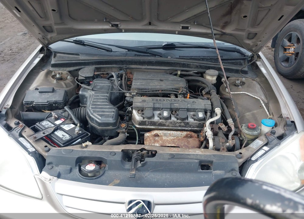 2001 HONDA CIVIC LX VIN: 2HGES16591H515926