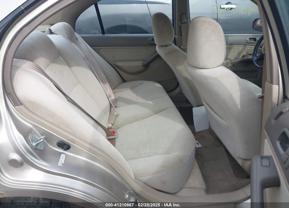 2001 HONDA CIVIC LX VIN: 2HGES16591H515926