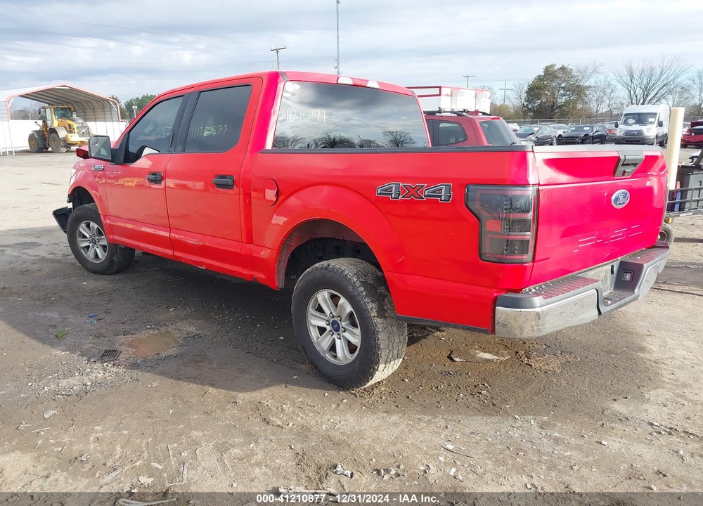 2018 FORD F-150 XLT VIN: 1FTEW1E53JFC79473