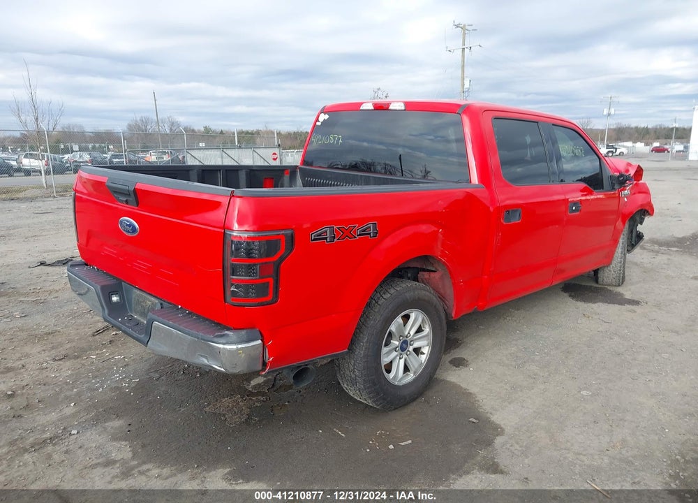2018 FORD F-150 XLT VIN: 1FTEW1E53JFC79473