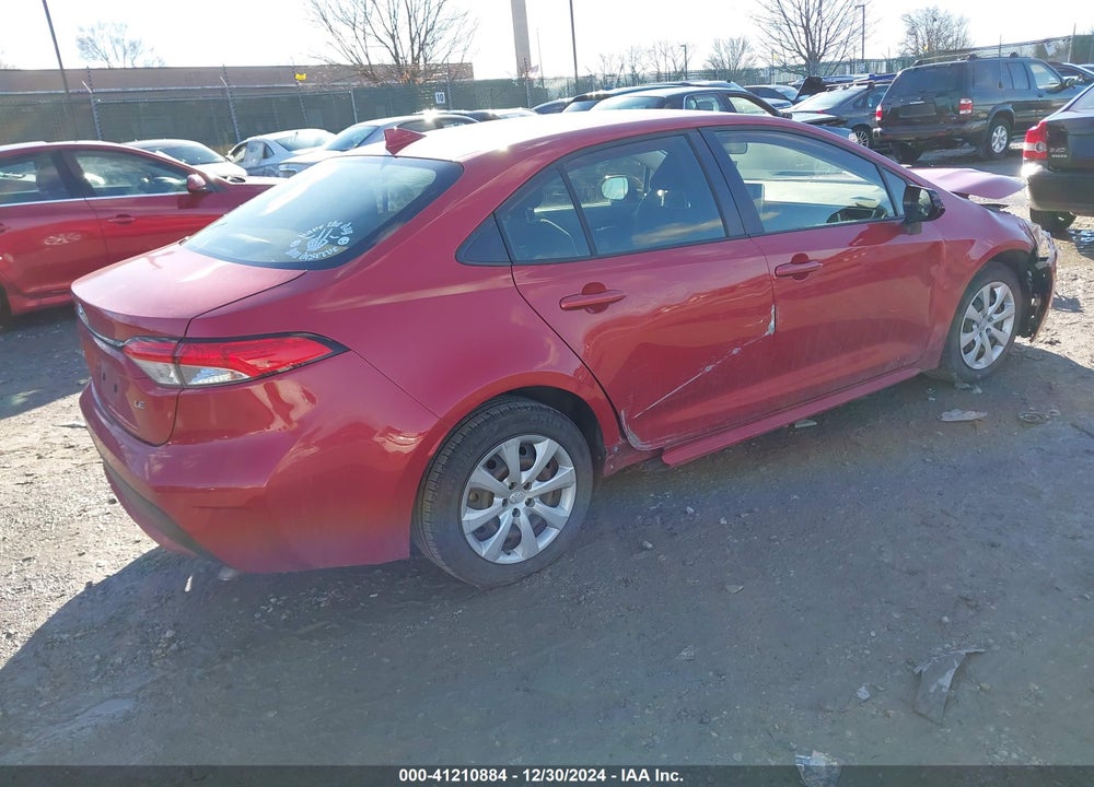 2020 TOYOTA COROLLA LE VIN: JTDEPRAE7LJ113670