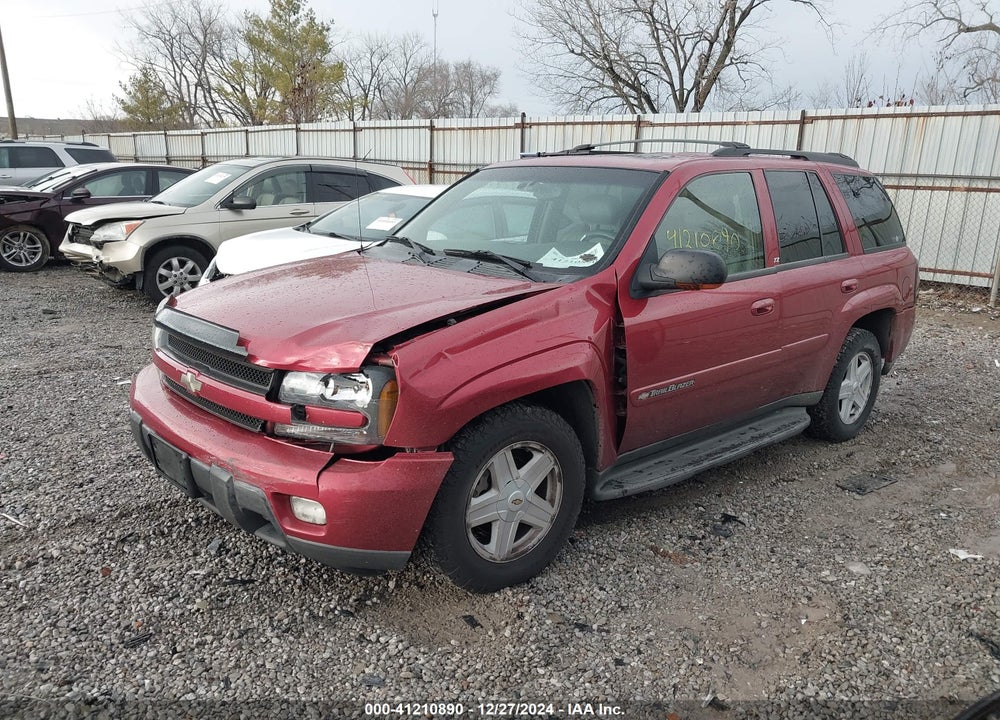 2002 CHEVROLET TRAILBLAZER LTZ VIN: 1GNDT13SX22330450