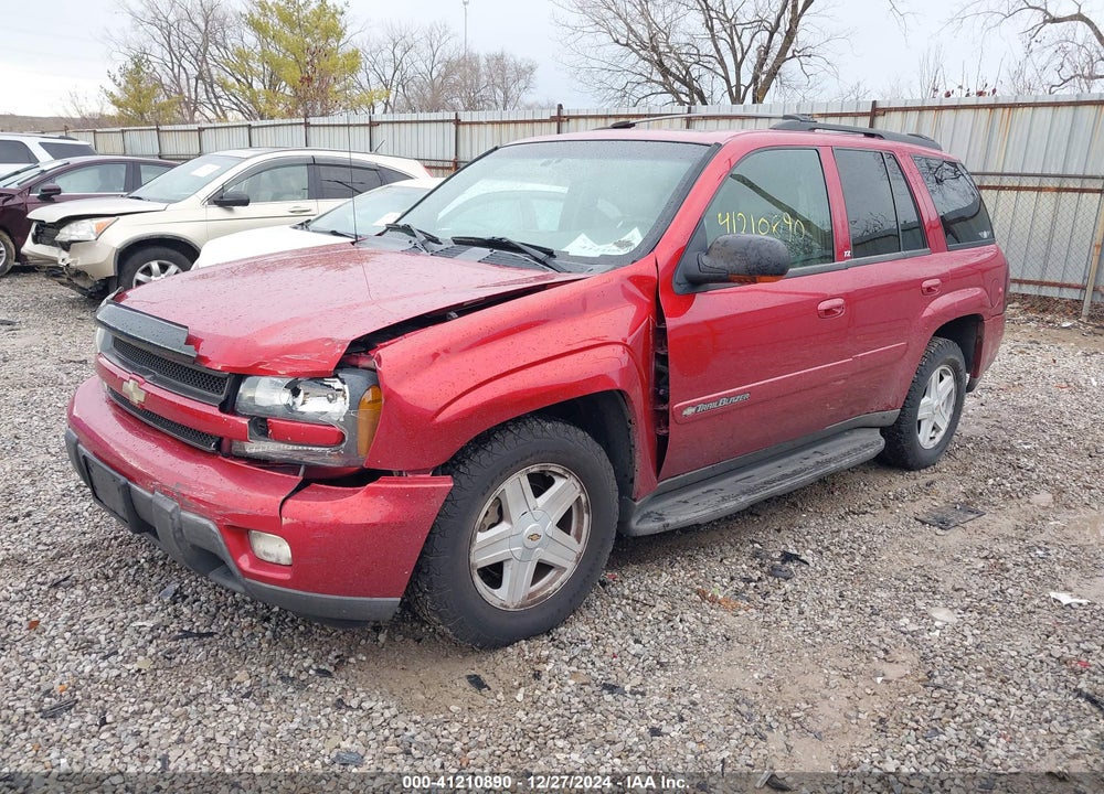 2002 CHEVROLET TRAILBLAZER LTZ VIN: 1GNDT13SX22330450