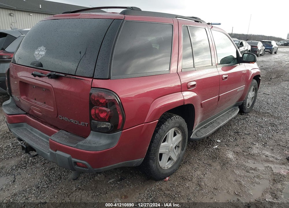 2002 CHEVROLET TRAILBLAZER LTZ VIN: 1GNDT13SX22330450