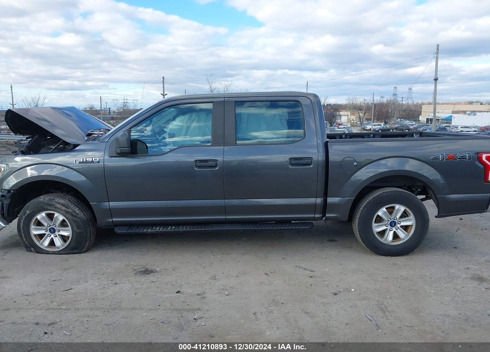 2018 FORD F-150 XL VIN: 1FTEW1EB2JFB62165