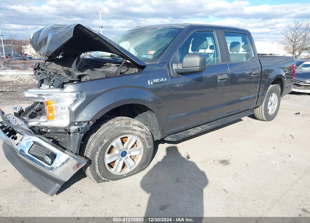 2018 FORD F-150 XL VIN: 1FTEW1EB2JFB62165