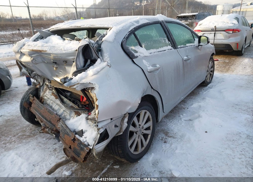 2012 HONDA CIVIC SDN EX-L VIN: 2HGFB2F93CH523472