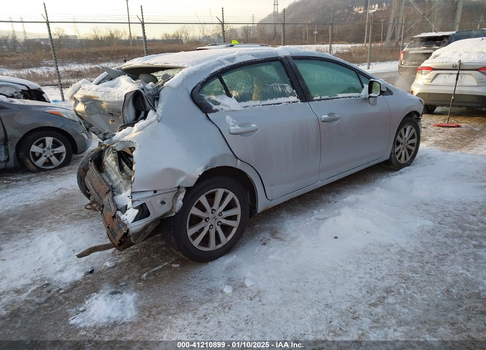 2012 HONDA CIVIC SDN EX-L VIN: 2HGFB2F93CH523472