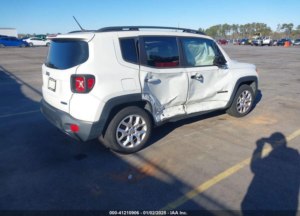 2015 JEEP RENEGADE LATITUDE VIN: ZACCJABT0FPB45114