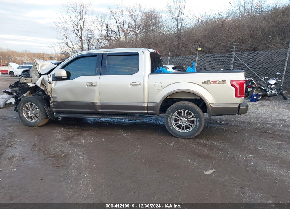 2018 FORD F-150 KING RANCH VIN: 1FTEW1EG3JFA65519