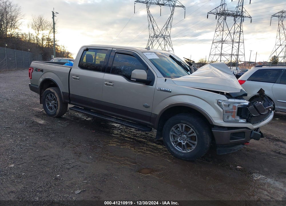 2018 FORD F-150 KING RANCH VIN: 1FTEW1EG3JFA65519